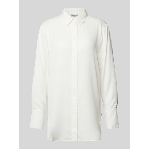 Bluzka koszulowa z krytą listwą guzikową ze sklepu Peek&Cloppenburg  w kategorii Koszule damskie - zdjęcie 170413516