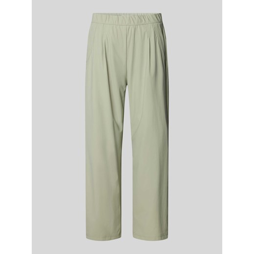 Spodnie materiałowe o luźnym kroju z elastycznym pasem model ‘Mirela’ ze sklepu Peek&Cloppenburg  w kategorii Spodnie damskie - zdjęcie 170413566
