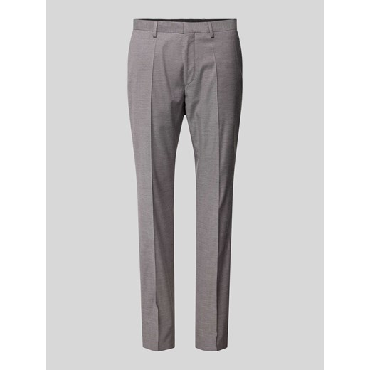 Spodnie do garnituru o kroju modern fit w kant ze sklepu Peek&Cloppenburg  w kategorii Spodnie męskie - zdjęcie 170413659