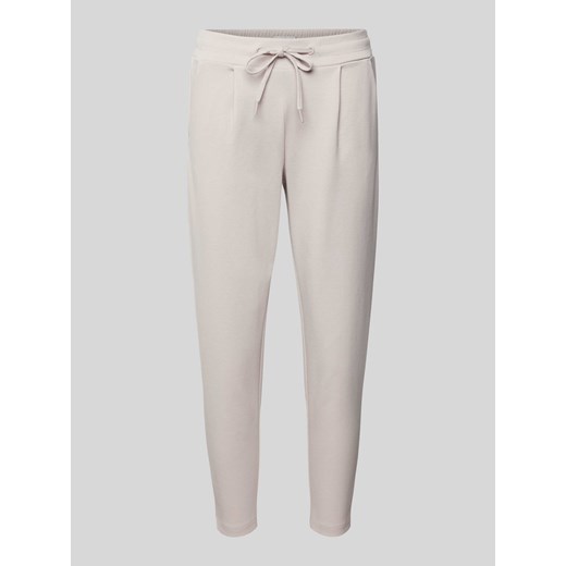 Spodnie dresowe o kroju slim fit z tunelem model ‘KATE’ ze sklepu Peek&Cloppenburg  w kategorii Spodnie damskie - zdjęcie 170413696