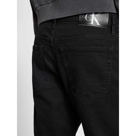 Szorty jeansowe o kroju slim fit z detalem z logo 32 Peek&Cloppenburg 