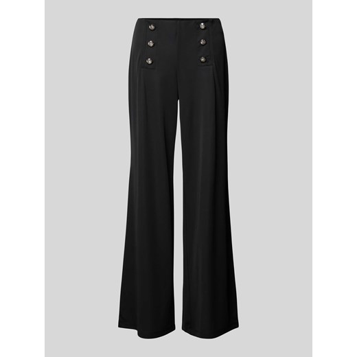 Spodnie z ozdobnymi guzikami model ‘CORYDON’ ze sklepu Peek&Cloppenburg  w kategorii Spodnie damskie - zdjęcie 170413769