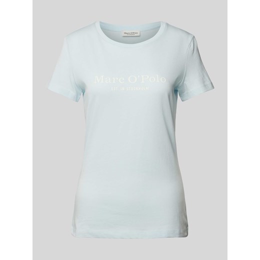 T-shirt z nadrukiem z logo ze sklepu Peek&Cloppenburg  w kategorii Bluzki damskie - zdjęcie 170413987