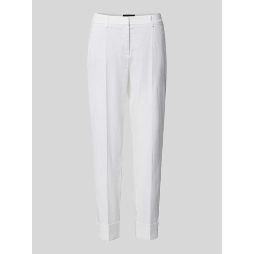 Spodnie sportowe o skróconym kroju regular fit model ‘KRYSTAL’ ze sklepu Peek&Cloppenburg  w kategorii Spodnie damskie - zdjęcie 170414018