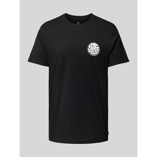 T-shirt z nadrukiem z logo model ‘WETSUIT’ ze sklepu Peek&Cloppenburg  w kategorii T-shirty męskie - zdjęcie 170414127