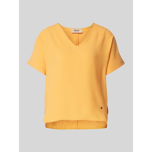 Bluzka z dekoltem w serek model ‘AURI LEIA’ ze sklepu Peek&Cloppenburg  w kategorii Bluzki damskie - zdjęcie 170414168