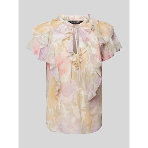 Bluzka z kwiatowym wzorem ze sklepu Peek&Cloppenburg  w kategorii Bluzki damskie - zdjęcie 170414245