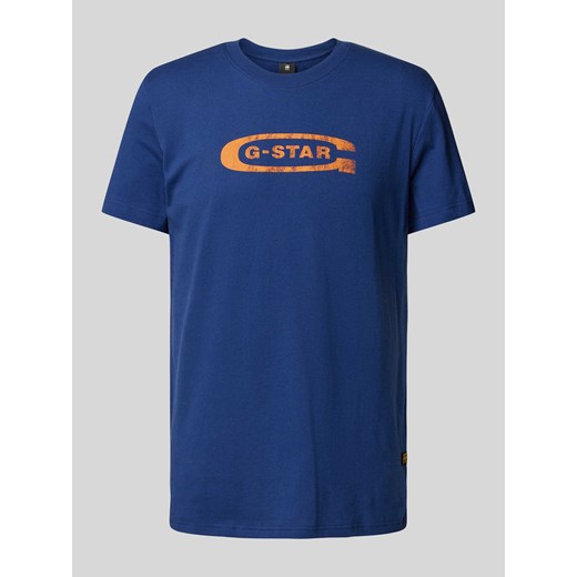 T-shirt z nadrukiem z logo ze sklepu Peek&Cloppenburg  w kategorii T-shirty męskie - zdjęcie 170414355