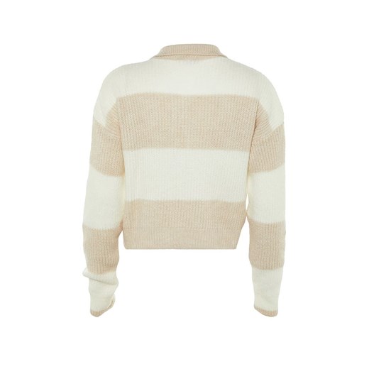trendyol Sweter w kolorze kremowo-beżowym Trendyol S Limango Polska wyprzedaż
