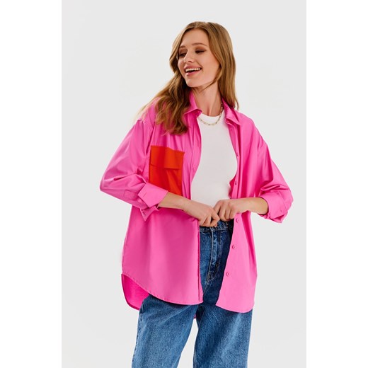 Koszula oversize Pink Fusion, XS Naoko-store.pl XS NAOKO