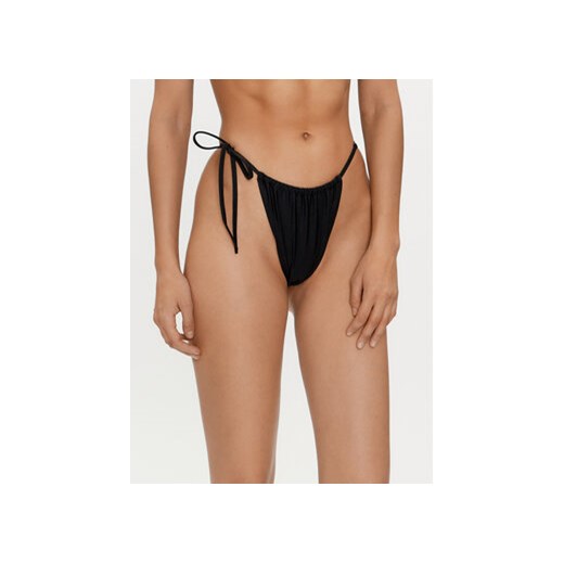 KARL LAGERFELD Dół od bikini 241W2210 Czarny ze sklepu MODIVO w kategorii Stroje kąpielowe - zdjęcie 170424296