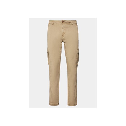 Blend Spodnie materiałowe 20716450 Beżowy Slim Fit ze sklepu MODIVO w kategorii Spodnie męskie - zdjęcie 170424308