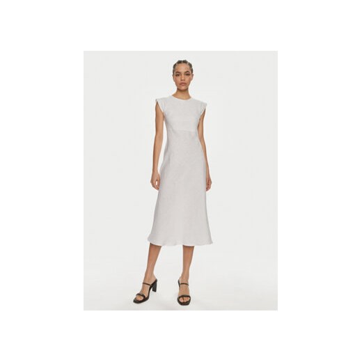 Marella Sukienka letnia Hidalgo 2413221192 Biały Regular Fit ze sklepu MODIVO w kategorii Sukienki - zdjęcie 170424408