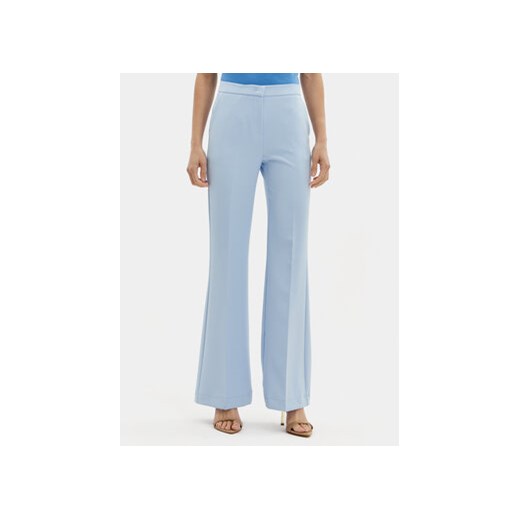 Maryley Spodnie materiałowe 24EB587/43MA Niebieski Relaxed Fit ze sklepu MODIVO w kategorii Spodnie damskie - zdjęcie 170424615
