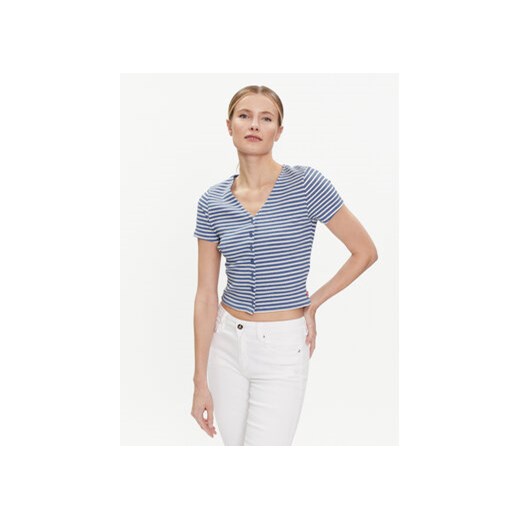 Levi's® Bluzka Monica A7182-0005 Niebieski Slim Fit ze sklepu MODIVO w kategorii Bluzki damskie - zdjęcie 170424888