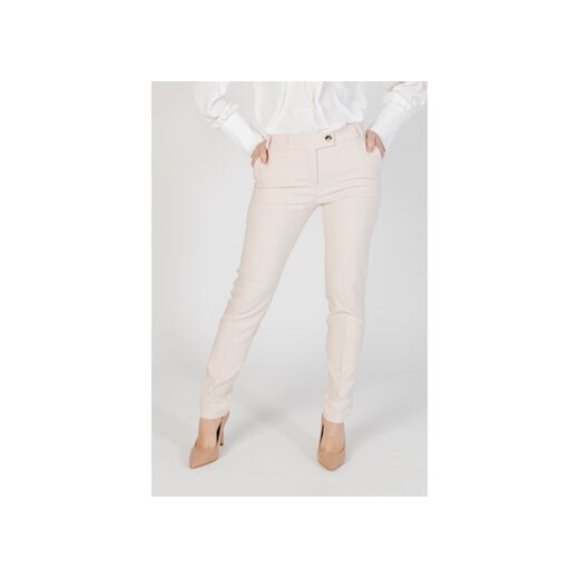 Rinascimento Spodnie materiałowe CFC0117747003 Beżowy Regular Fit Rinascimento XL okazyjna cena MODIVO