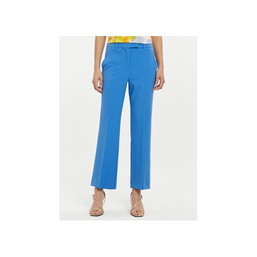 Marella Spodnie materiałowe Child 2413131061 Niebieski Flare Fit ze sklepu MODIVO w kategorii Spodnie damskie - zdjęcie 170425269