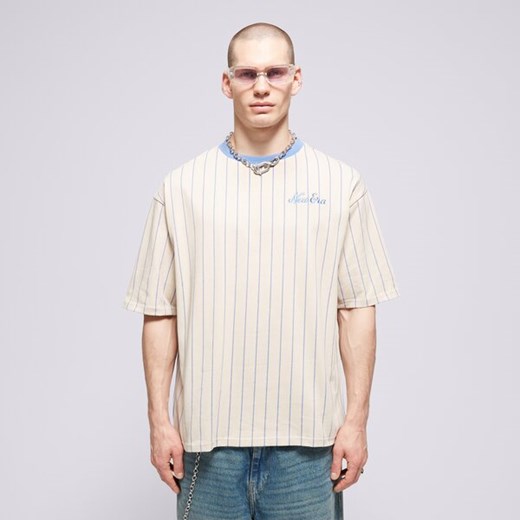 NEW ERA T-SHIRT NE PINSTRIPE OS NONE ze sklepu Sizeer w kategorii T-shirty męskie - zdjęcie 170425529