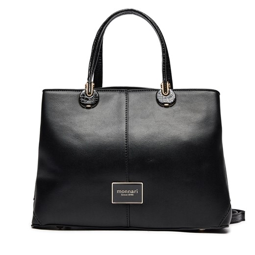 Torebka Monnari BAG2190-020 Black ze sklepu eobuwie.pl w kategorii Kuferki - zdjęcie 170426376