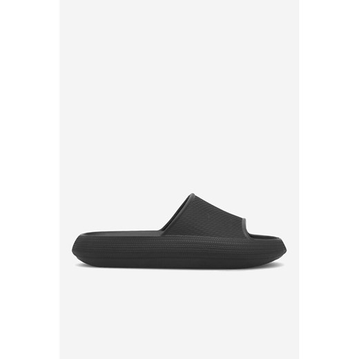 Klapki męskie Mexx bez zapięcia czarne sportowe 