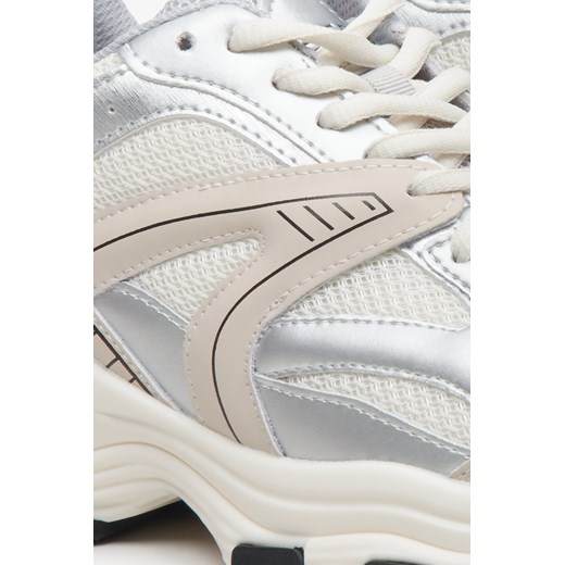 Buty sportowe damskie Es8 sneakersy sznurowane 