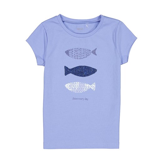lamino Koszulka w kolorze niebieskim ze sklepu Limango Polska w kategorii Bluzki dziewczęce - zdjęcie 170429726