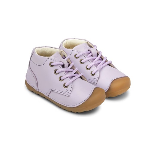 Bundgaard Skórzane buty &quot;Panto&quot; w kolorze fioletowym do nauki chodzenia ze sklepu Limango Polska w kategorii Półbuty dziecięce - zdjęcie 170429978