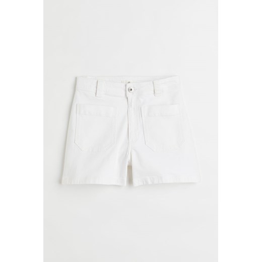 H & M - Szorty dżinsowe - Biały ze sklepu H&M w kategorii Szorty - zdjęcie 170430219