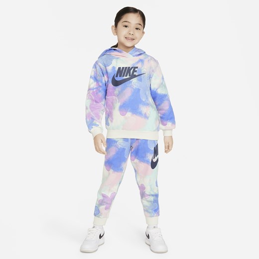 Dwuczęściowy zestaw z bluzą z kapturem dla małych dzieci Nike Sci-Dye Club Nike 6 Nike poland