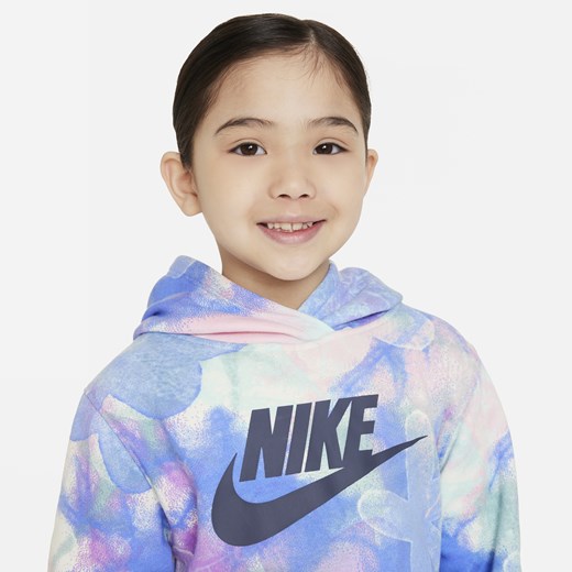 Dwuczęściowy zestaw z bluzą z kapturem dla małych dzieci Nike Sci-Dye Club Nike 5 Nike poland