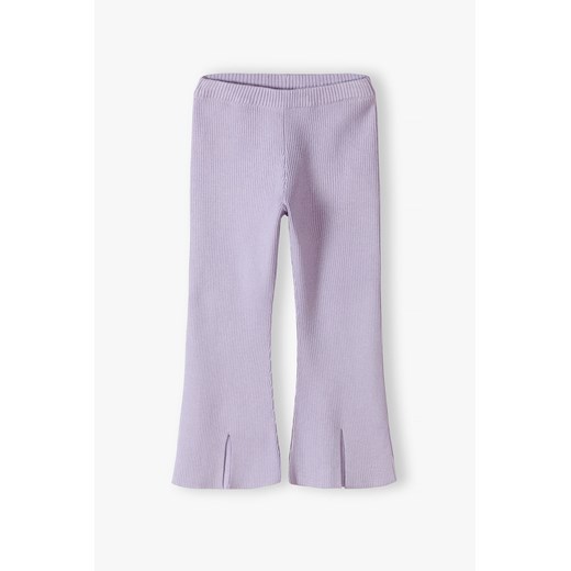 Fioletowe spodnie dziewczęce flare - Max&Mia ze sklepu 5.10.15 w kategorii Spodnie dziewczęce - zdjęcie 170431088