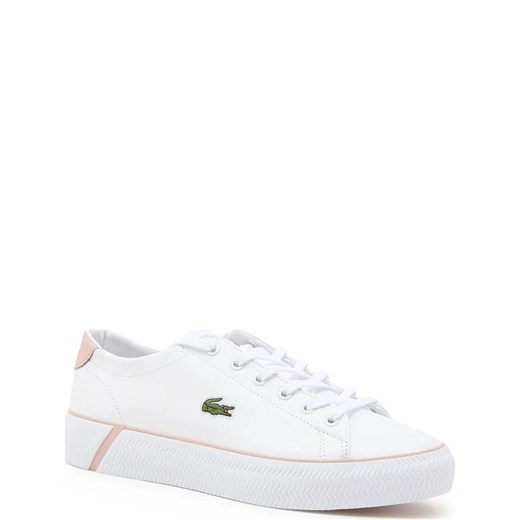 Lacoste Skórzane trampki GRIPSHOT Lacoste 40 okazyjna cena Gomez Fashion Store