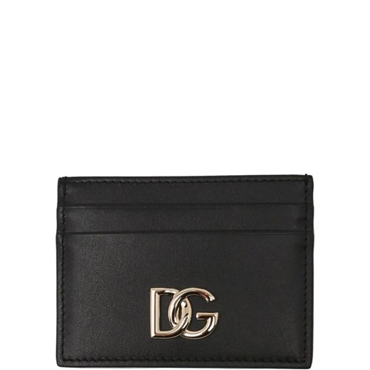 Dolce & Gabbana Skórzane etui na karty Dolce & Gabbana OS wyprzedaż Gomez Fashion Store