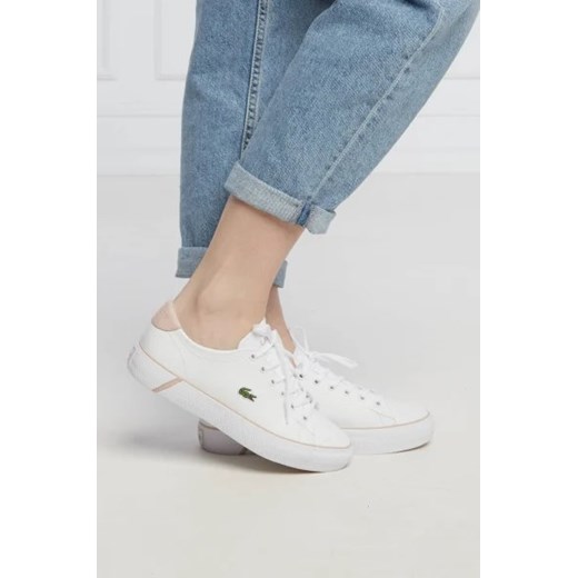 Lacoste Skórzane trampki GRIPSHOT Lacoste 39 okazja Gomez Fashion Store
