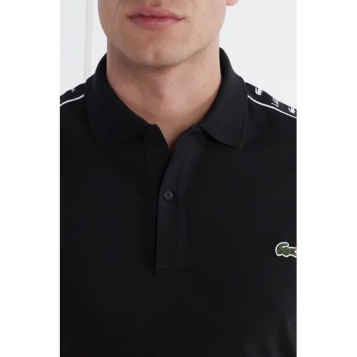 T-shirt męski Lacoste na lato z elastanu