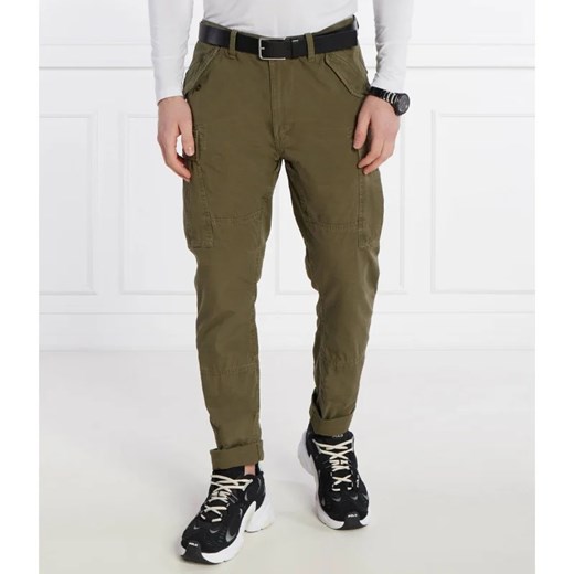 POLO RALPH LAUREN Spodnie cargo | Slim Fit ze sklepu Gomez Fashion Store w kategorii Spodnie męskie - zdjęcie 170432348