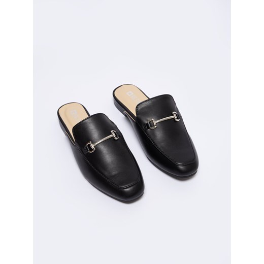 Klapki damskie eleganckie czarne NN274A076 906 ze sklepu Big Star w kategorii Klapki damskie - zdjęcie 170432427
