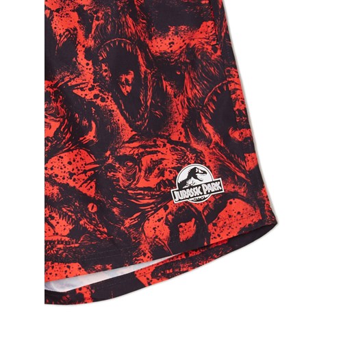 Cropp - Szorty kąpielowe Jurassic Park - czerwony Cropp S Cropp
