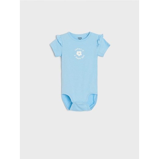 Sinsay - Body - błękitny ze sklepu Sinsay w kategorii Body niemowlęce - zdjęcie 170438846