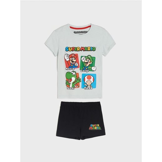 Sinsay - Piżama Super Mario - szary ze sklepu Sinsay w kategorii Piżamy dziecięce - zdjęcie 170438979
