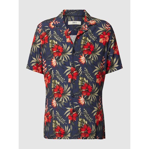 Koszula casualowa z wzorem na całej powierzchni ze sklepu Peek&Cloppenburg  w kategorii Koszule męskie - zdjęcie 170442025