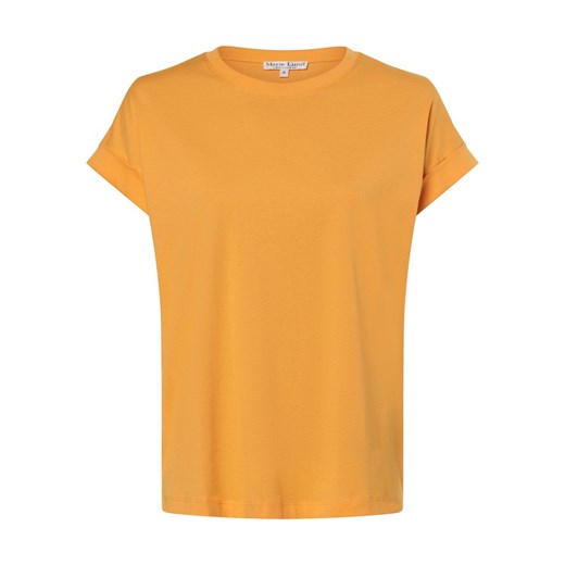 Marie Lund Koszulka damska Kobiety Bawełna pomarańczowy jednolity ze sklepu vangraaf w kategorii Bluzki damskie - zdjęcie 170442916