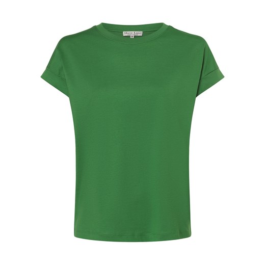 Marie Lund Koszulka damska Kobiety Bawełna zielony jednolity ze sklepu vangraaf w kategorii Bluzki damskie - zdjęcie 170442917
