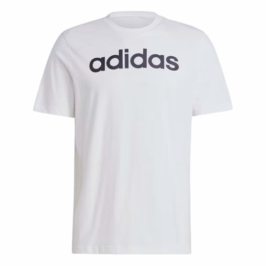 Koszulka męska Essentials Single Jersey Linear Embroidered Logo Adidas ze sklepu SPORT-SHOP.pl w kategorii T-shirty męskie - zdjęcie 170444768
