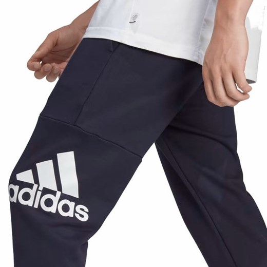 Spodnie męskie Essentials French Terry Tapered Cuff Logo Adidas S SPORT-SHOP.pl