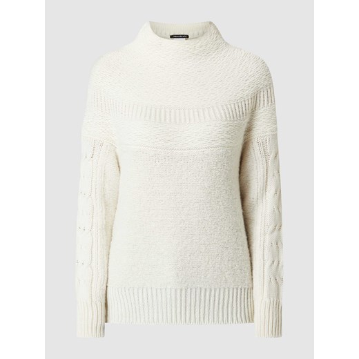 Sweter z mieszanki wełny ze sklepu Peek&Cloppenburg  w kategorii Swetry damskie - zdjęcie 170445149
