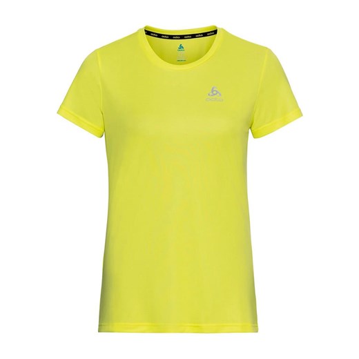 Odlo Koszulka &quot;Infinity&quot; w kolorze żółtym do biegania ze sklepu Limango Polska w kategorii Bluzki damskie - zdjęcie 170446596