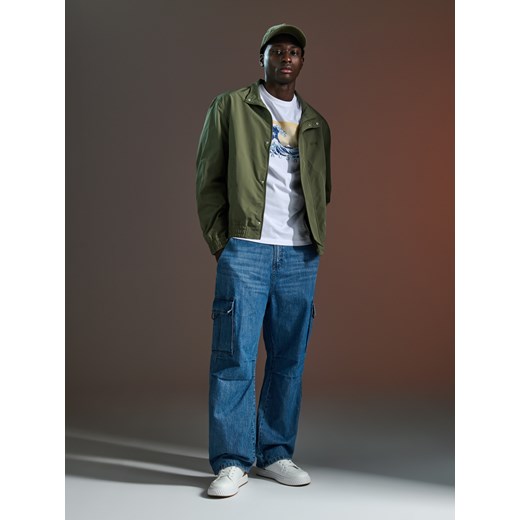 Sinsay - Kurtka ze stójką - szary Sinsay XL Sinsay