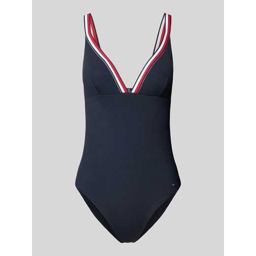 Kostium kąpielowy z detalem z logo model ‘Global’ Tommy Hilfiger M Peek&Cloppenburg 
