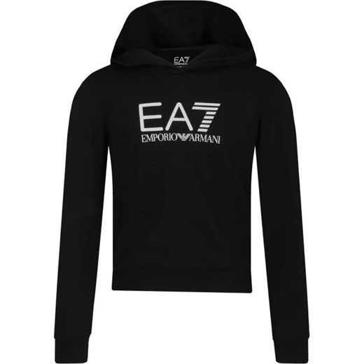 EA7 Bluza | Regular Fit ze sklepu Gomez Fashion Store w kategorii Bluzy dziewczęce - zdjęcie 170451235